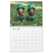 2027 Dachshund-Hundekalender Kalender (Mär 2027)