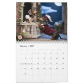 2027 Dachshund-Hundekalender Kalender (Feb 2027)