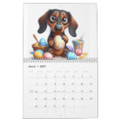 2027 Dachshund Kalender (Mär 2027)