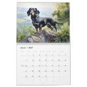 2027 Dachshunde Kalender (Mär 2027)