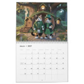 2027 Dreifarbenkatzen-Kalender Kalender (Mär 2027)