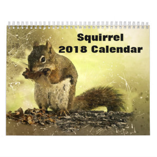 2027 Eichhörnchen Kalender