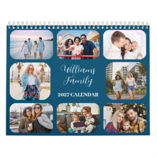2027 Einfach Moderne Benutzerdefinierte 21 Fotos F Kalender