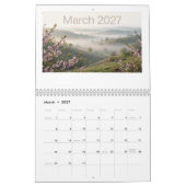 2027 einzigartiger und süßer Kalender (Mär 2027)