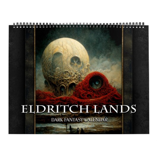 2027 Eldritch Lands 4 Dark Fantasy Art Kalender (Titelbild)