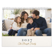2027 Familienfoto Creme und Gold