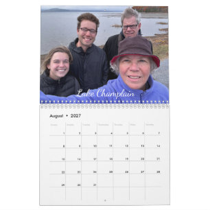 2027 Familienfoto-Kalender Kalender