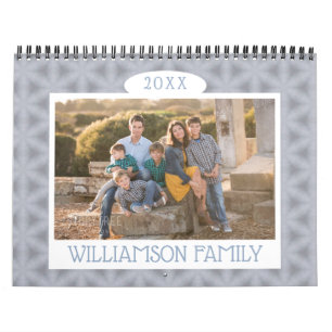 2027 Familienfotos Saisonale Muster  Kalender