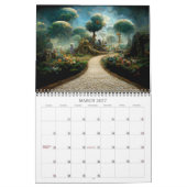 2027 Fantastischer Landschaftskalender Kalender (Mär 2027)