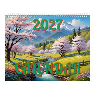 2027 Fantastischer Wunderbarer Kalender
