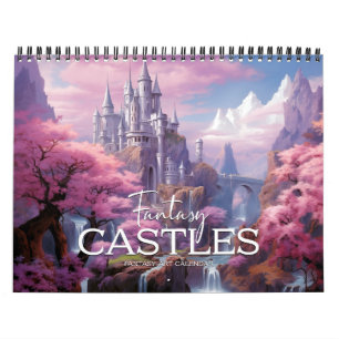 2027 Fantasy-Schlösser 3 Kunstkalender Kalender