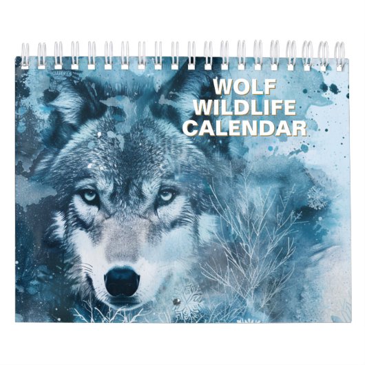 2027 Fantasy-Wolf-Kalender Kalender (Titelbild)