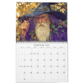 2027 Fantasy World Fantasy-Kunstkalender Kalender (Feb 2027)