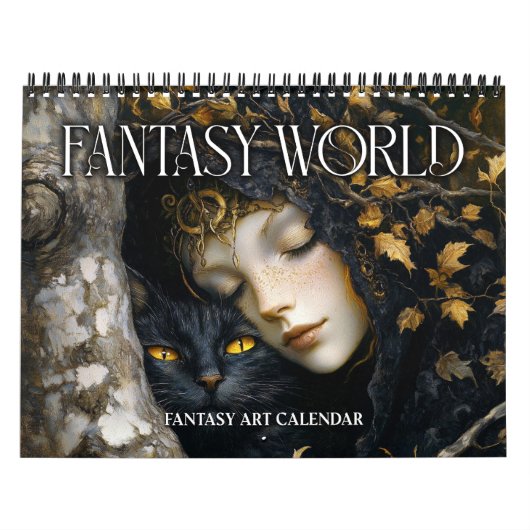2027 Fantasy World Fantasy-Kunstkalender Kalender (Titelbild)