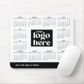 2027 Firmenlogo-Kalender Mousepad (Mit Mouse)