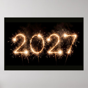 2027, Funkelndes Neues Jahr, Poster