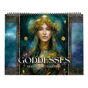 2027 Göttinnen 2 Fantasy-Kunstkalender Kalender
