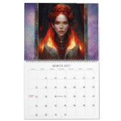 2027 Göttinnen Fantasy Art Kalender (Mär 2027)