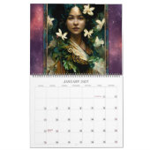 2027 Göttinnen Fantasy Art Kalender (Jan 2027)