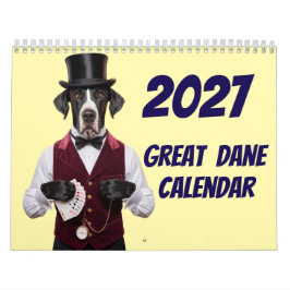 2027 Great Dane Hund Kalender