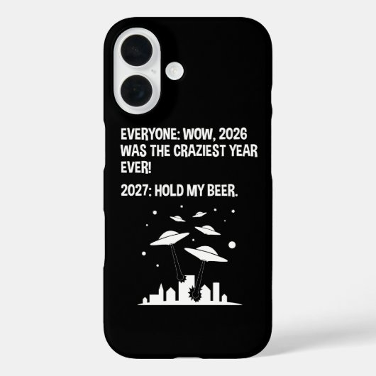 2027 Halt mein Bier Case-Mate iPhone Hülle (Rückseite)