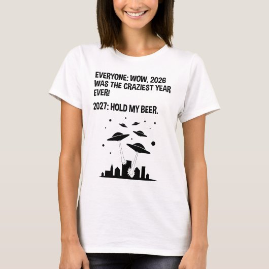 2027 Halt mein Bier T-Shirt (Vorderseite)
