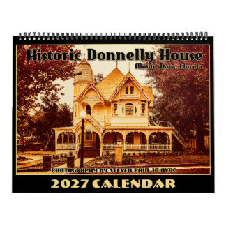 2027 Historischer Donnelly-Haus viktorianischer Ka Kalender