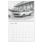 2027 Hot Rod Muscle Car Kalender (Jan 2027)