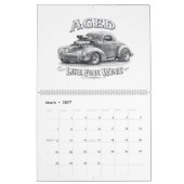 2027 Hot Rod Muscle Car Kalender (Mär 2027)