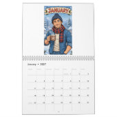 2027 HUNK-KALENDER KALENDER (Jan 2027)