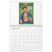 2027 HUNK-KALENDER KALENDER (Mär 2027)
