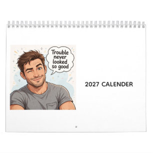 2027 HUNK-KALENDER KALENDER