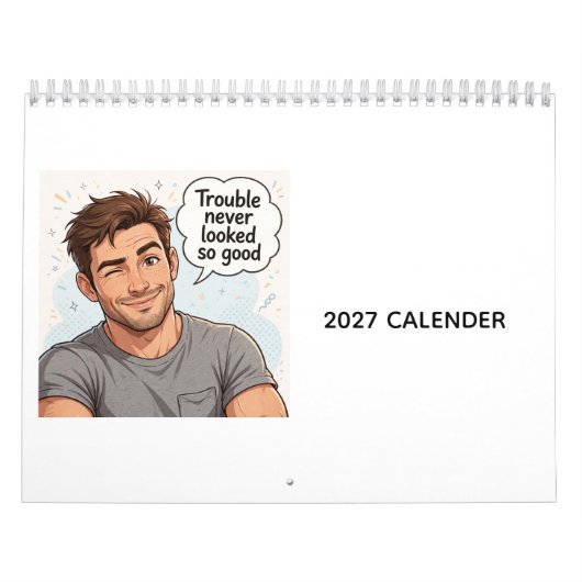 2027 HUNK-KALENDER KALENDER (Titelbild)