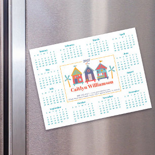 2027 Immobilienmakler-Kalender Strandhaus Magnet