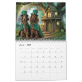2027 Irischer Setter-Hundekalender Kalender (Mär 2027)