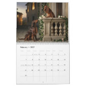 2027 Irischer Setter-Hundekalender Kalender (Feb 2027)
