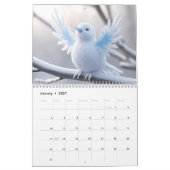 2027 Jahreskalender mit Vögeln Kalender (Jan 2027)