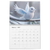 2027 Jahreskalender mit Vögeln Kalender (Feb 2027)