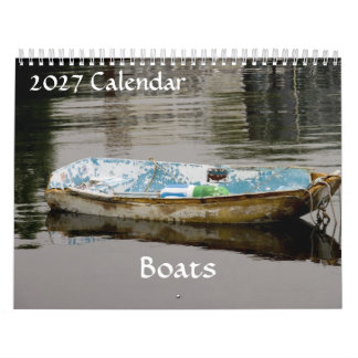 2027 Kalender- Boote Kalender
