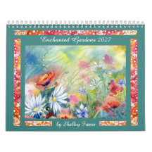 2027 Kalender Enchanted Gardens