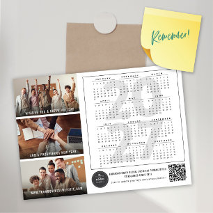 2027 Kalender Feiertag Neujahr Magnetische Fotokar Magnetkarte