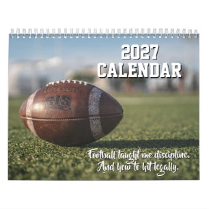 2027 Kalender Fußball Sport Spieler Fan Trainer Ma