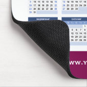 2027 Kalender Geschäft Logo Mauspad (Ecke)