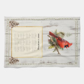 2027 Kalender Handtuch Kardinal (Horizontal)