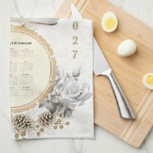 2027 Kalender Handtuch Schutzengel (Viertel Falte)