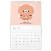 2027 Kalender Katze (Mär 2027)