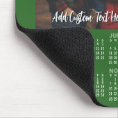 2027 Kalender mit Foto - Modern Mousepad (Ecke)