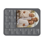 2027 Kalender mit Foto - Moderne Architektur Magnet (Horizontal)