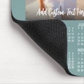 2027 Kalender mit Foto - Moderne Architektur Mousepad (Ecke)