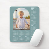 2027 Kalender mit Foto - Moderne Architektur Mousepad (Mit Mouse)